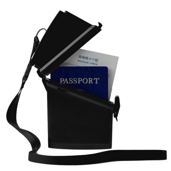 WATERPROOF PASSPORT LOCKER WITH LANYARD