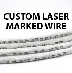 Laser Marked Wire Assembly