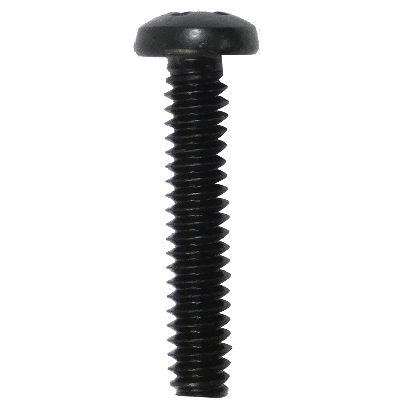 6-32 X 5/8 Pan Hd Black Ms