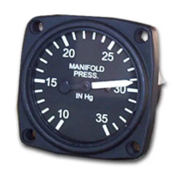 UMA 2-1/4 Mechanical Manifold Pressure 10 - 35 In Hg Non-TSO
