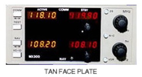 TKM MX 300 NAV/COM TAN COVER