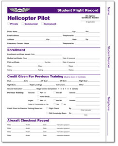 ASA Helicopter Flight Record Folder