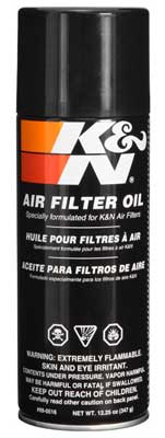 K&N FILTER OIL 12 OZ.