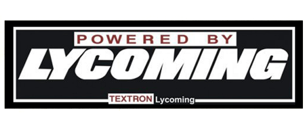Powered By Lycoming Decal Color