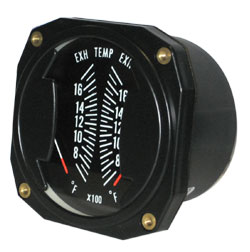 Westach 3-1/8 Square Dual EGT 700-1700F 3DA2 Non-TSO