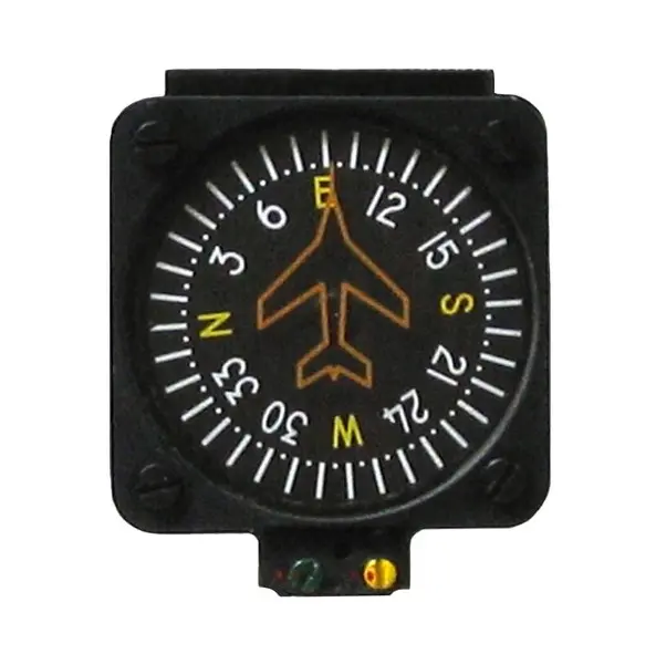 Falcon Vertical Card Compass 12V Lit Nothern Hem