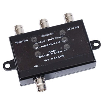 RAMI AV-926 Triplexer Antenna 136-174 380-520 760-870 Mhz
