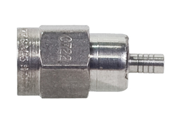 Sma Male Dual Crimp Connector For Rg 142 400 Coax