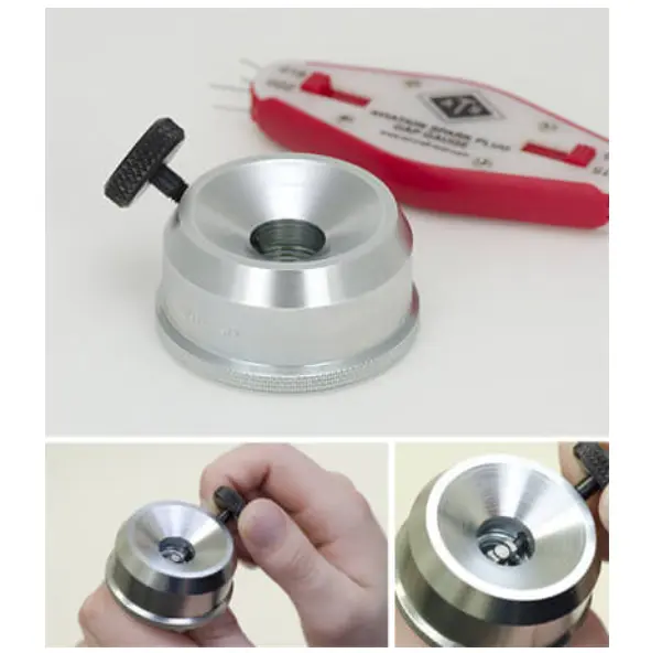 Heavy Duty Spark Plug With Gauge