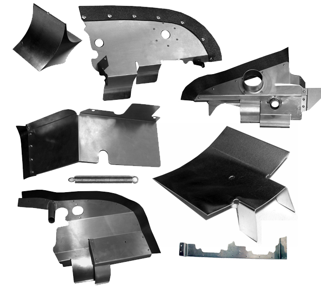 ASSEMBLY BAFFLE RIGHT REAR 41656
