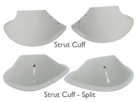 Stene Aviation SA-0523047-2SP - RH Upper Strut Cuff - Split For Cessna 170/172/175