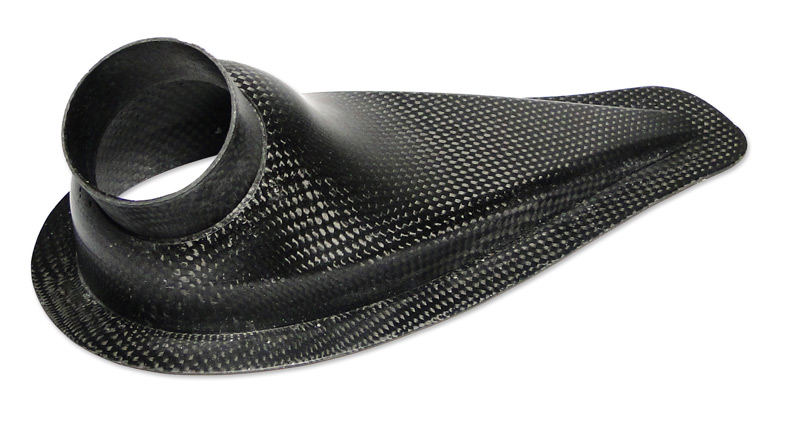 Bonehead Carbon Fiber Naca Air Scoop