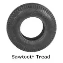 Tire & Tube Kit 3.40 X 3.00 X 5 4 Ply