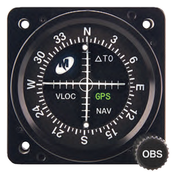 Mid-Continent Instruments and Avionics 2 Cdi GS LOC Nav GPS Resolver MD222-406
