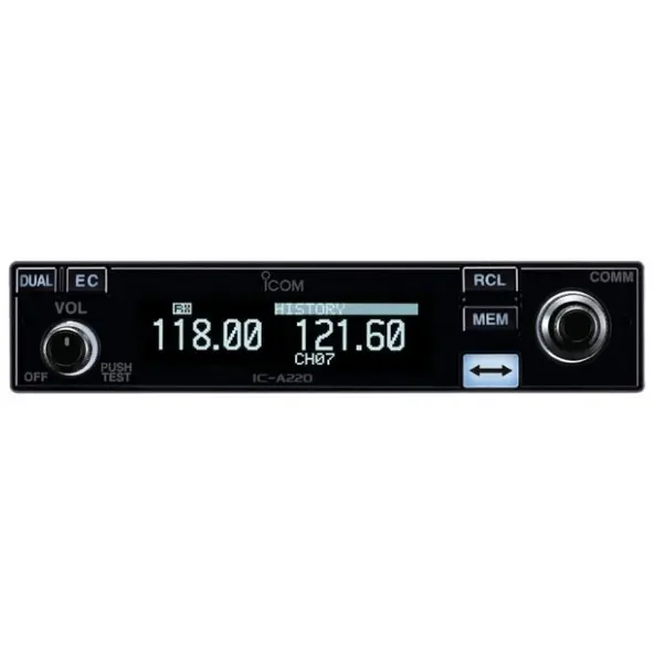 Icom Ic A220 COMM Panel Mount Radio Non-TSO
