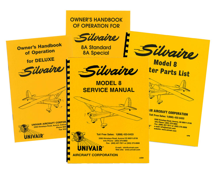 Luscombe 8 Series Parts List