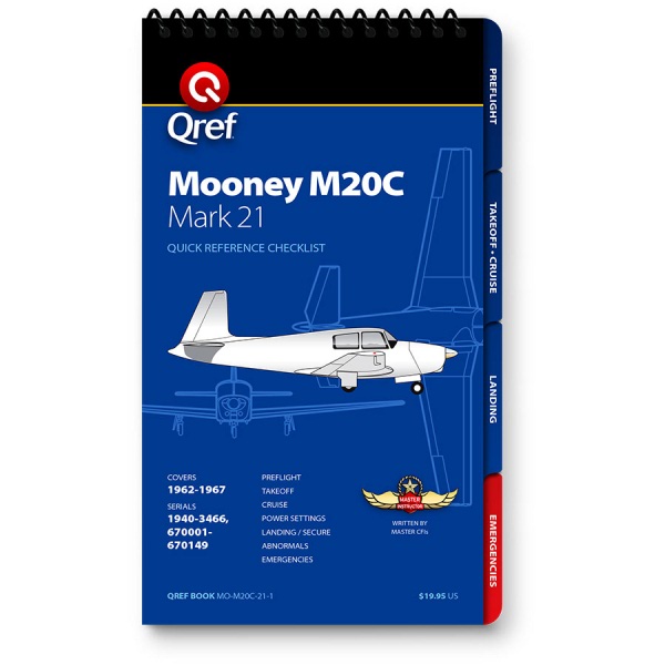 Mooney M20C Mark 21 QREF Book