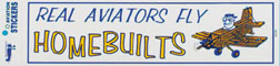 HOMEBUILTS BUMPER STICKER
