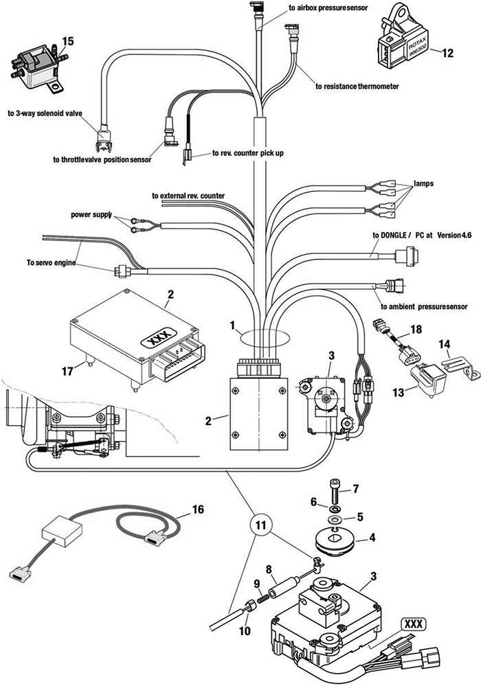 ROTAX CERTIFIED ROPE SHEEVE 280088