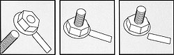 Tw+ 1/4-28 Stainless Steel Nylon Lock Nut