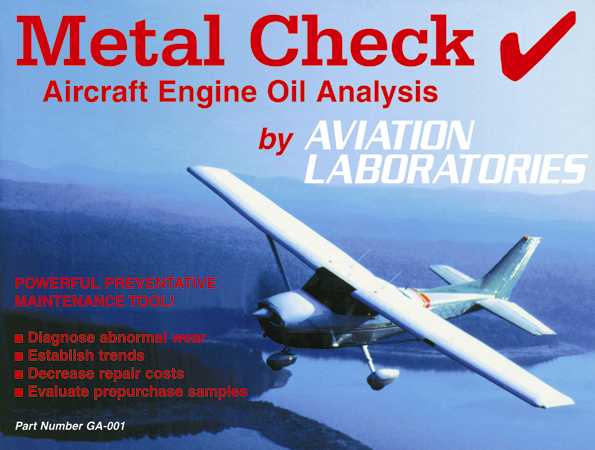 Oil Analysis Kit Aviation Labs With Postage
