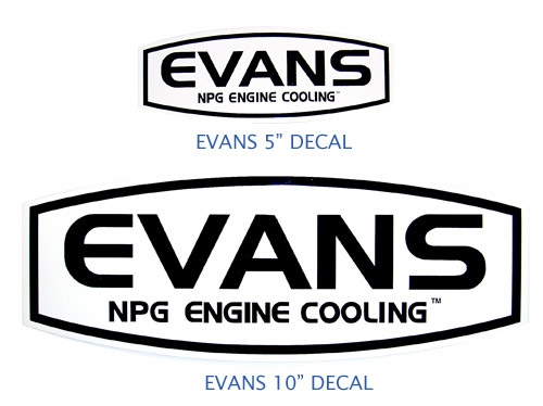 Evans 5 Oval Decal