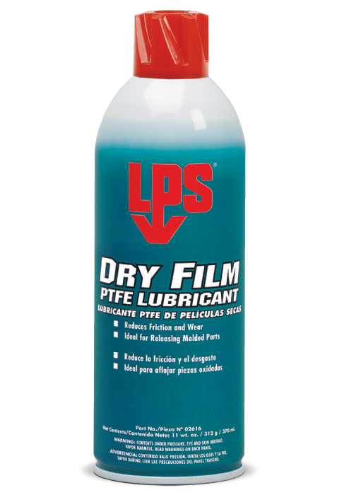LPS 02616 Dry Film Ptfe Lubricant 11Oz Aerosol