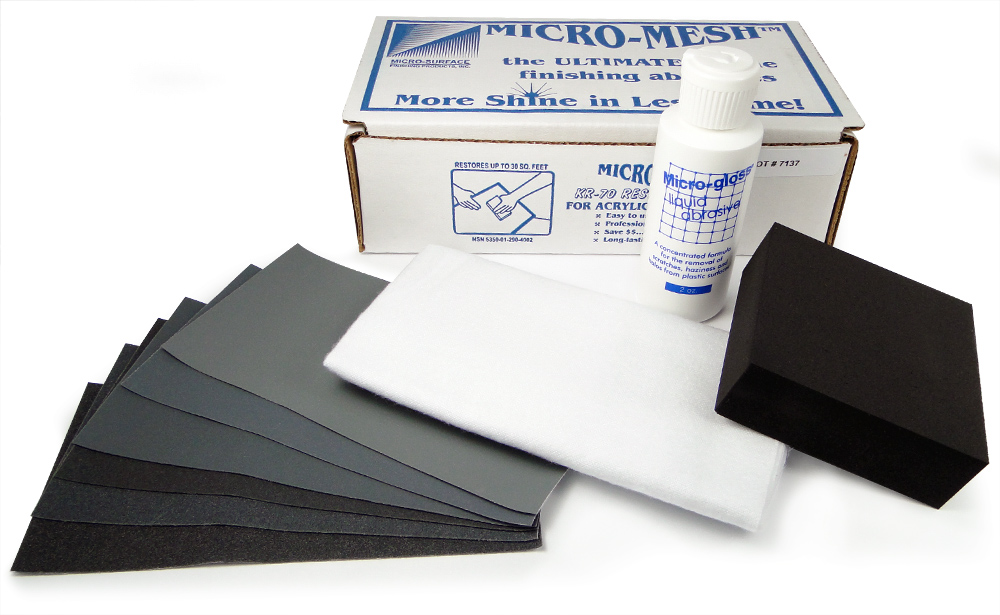 Micromesh Acrylic Restoral Kit 30 Sq Ft