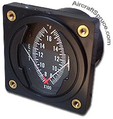 Westach 2-1/4 Square Dual EGT 700-1700F 2DA2 Non-TSO