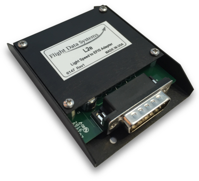 Flight Data L2E Light Speed To EFIS Adapter