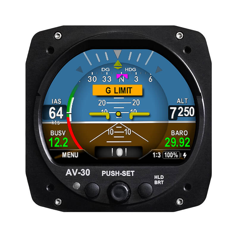 Uavionix Av-30-E Experimental Primary Flight Display