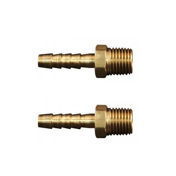 Milton 1/4 M. End 1/4 I.D. Hose 2/Cd