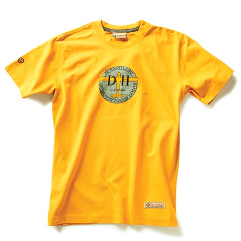 De Havilland T-Shirt Yellow 2X
