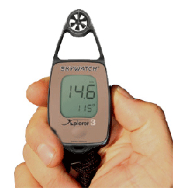 Skywatch Xplorer 3 Anemometer Thermomter With Electric Compass