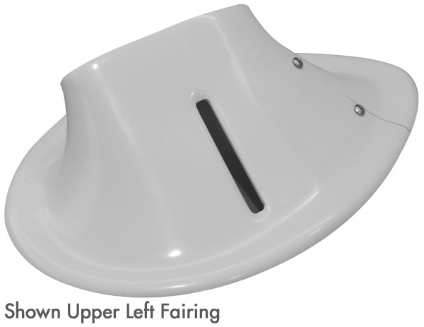 K2U Pro Split Strut Fairing Upper Left Cessna 152 172 175