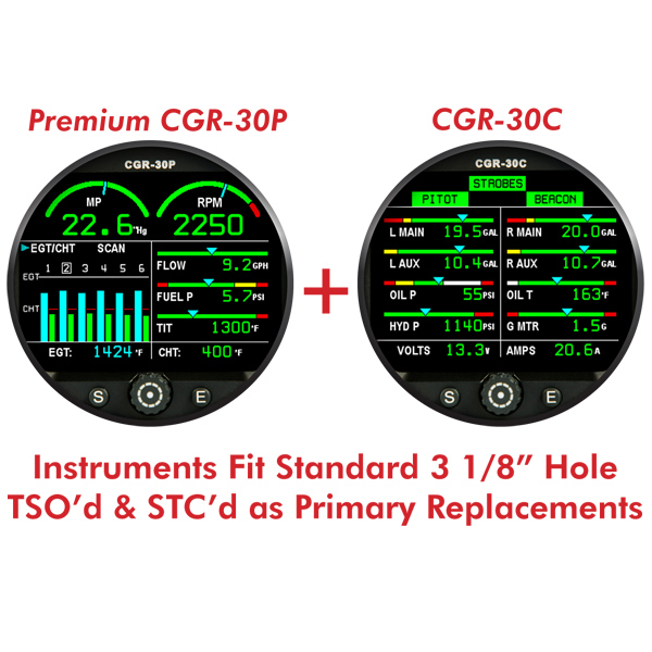 Electronics International CGR 4 Cylinder Combo Package 30P & 30C