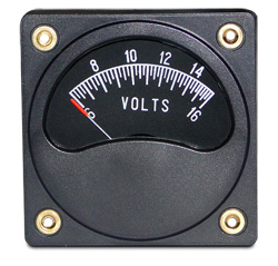 Swift 2-1/4 Voltmeter 6-16V