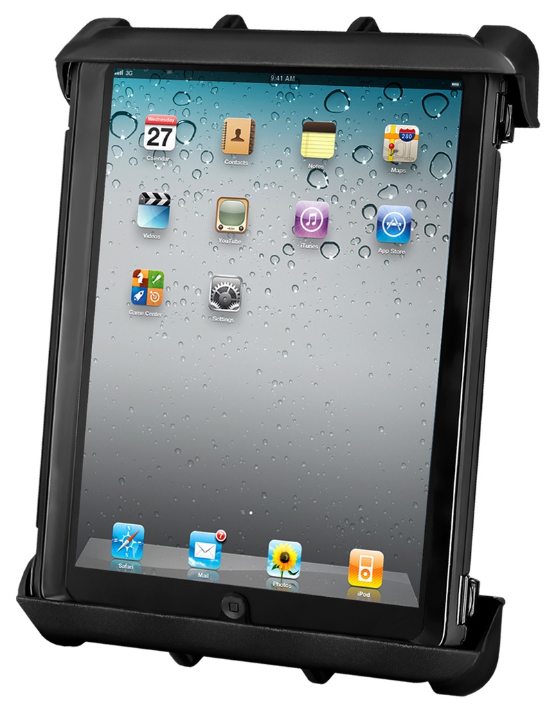RAM Universal Clamping Cradle For iPad 2/3 With Case