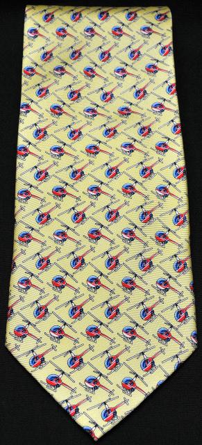 Tie Helicopter Yellow