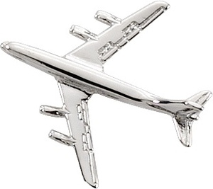 Boeing 707 (3-D Cast) Tackette Silver