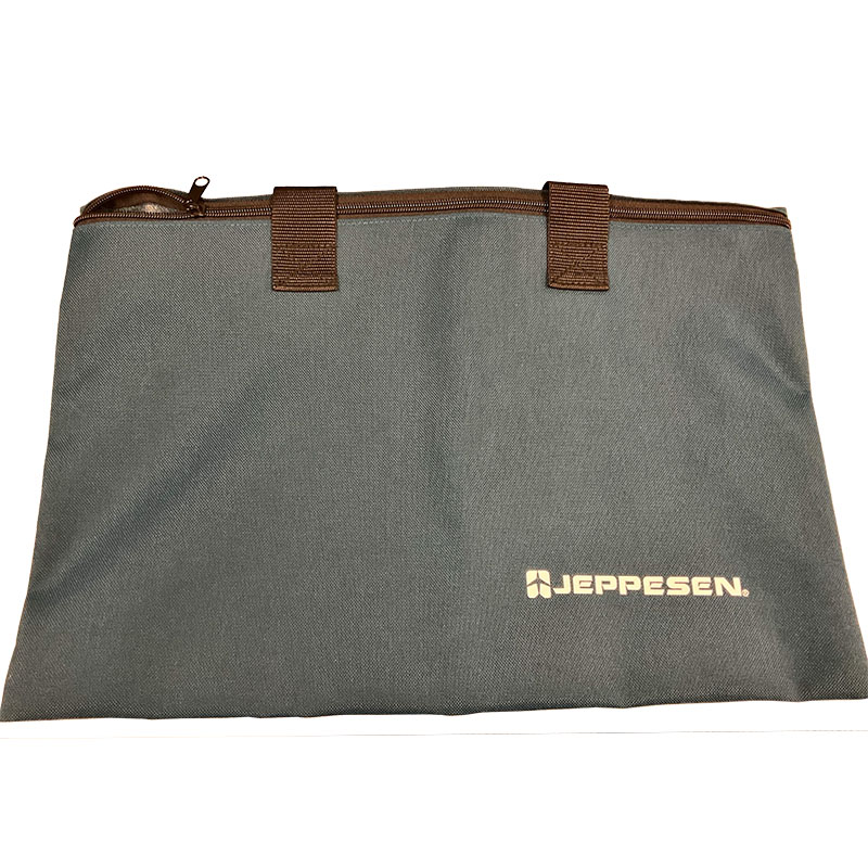 Jeppesen Blue Nylon Book Bag