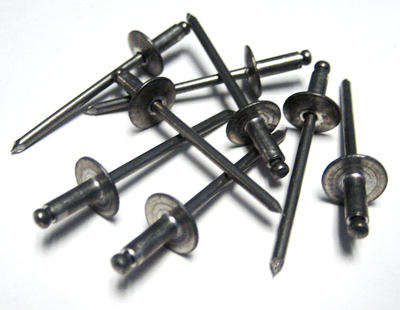 Baffle Seal Pop Rivet 1/8 Silver Grip 100Pk