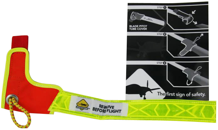 King Klr 10 AOA Probe Cover With Flag