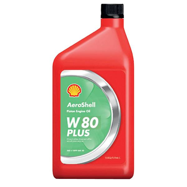 AeroShell Oil W80 Plus SAE 40 - Single Quart