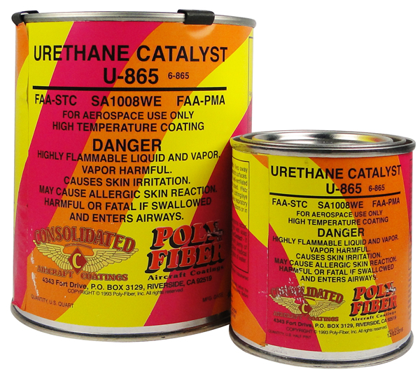 Poly-Fiber U-865 Urethane Catalyst 1/2 Pint