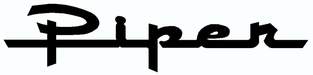 Piper Decal Black