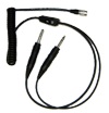 David Clark Enc To Dual GA Coil Cable
