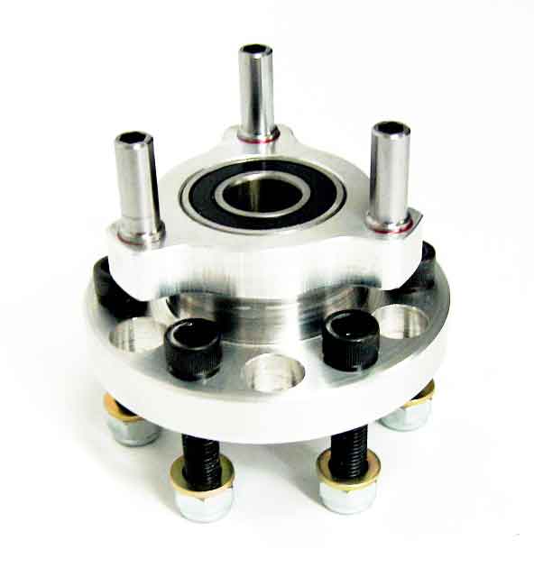 Disk Brake Hub 5 W / 5/8 Bearing