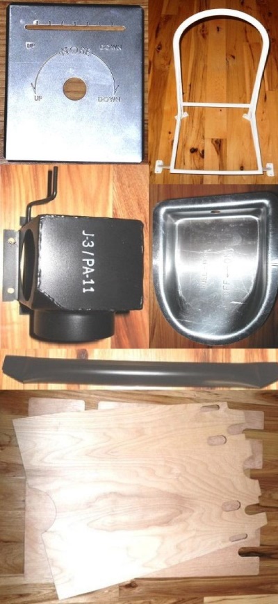 J-3 Carburetor Heat On/Off Well