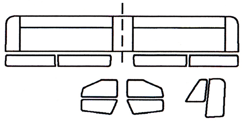 Ultralight Aerolite 103 Wing Flap Surface Set